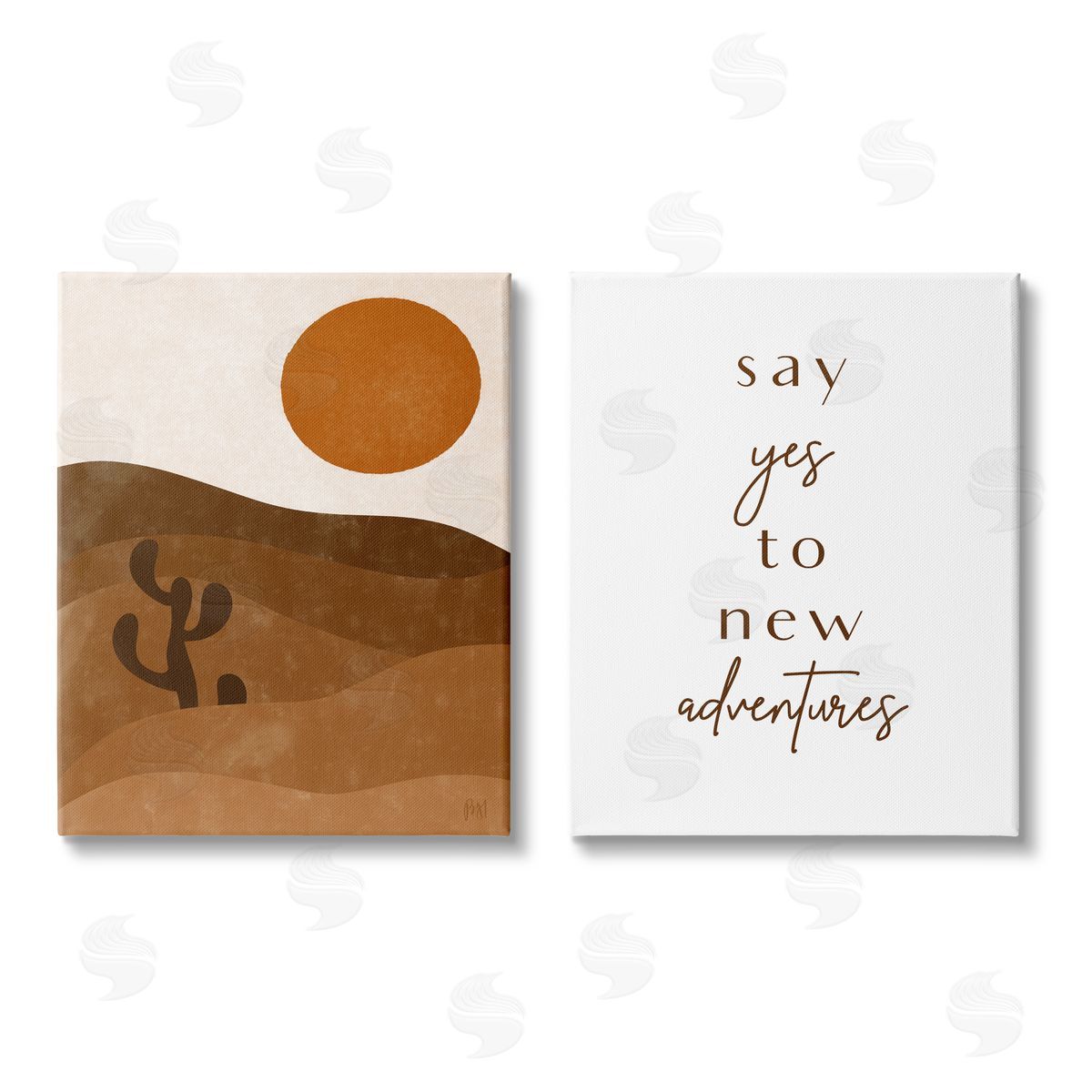 Birch & Ink Say Yes New Adventures Desert Sun Canvas Wall Art Print