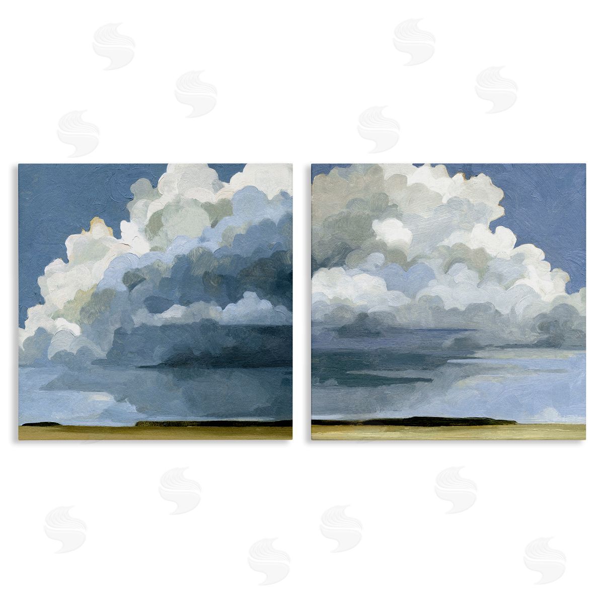 Sublime Outdoor Weather Landscape Canvas Wall Art, Home Decor by Emma Caroline