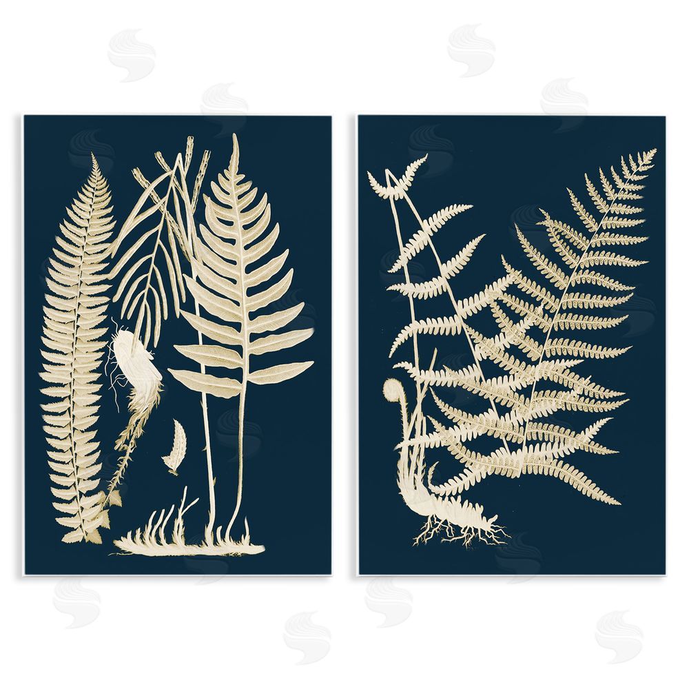 Piddix Modern Layered Vegetation Natural Leaves Wooden Wall Plaque Art Print