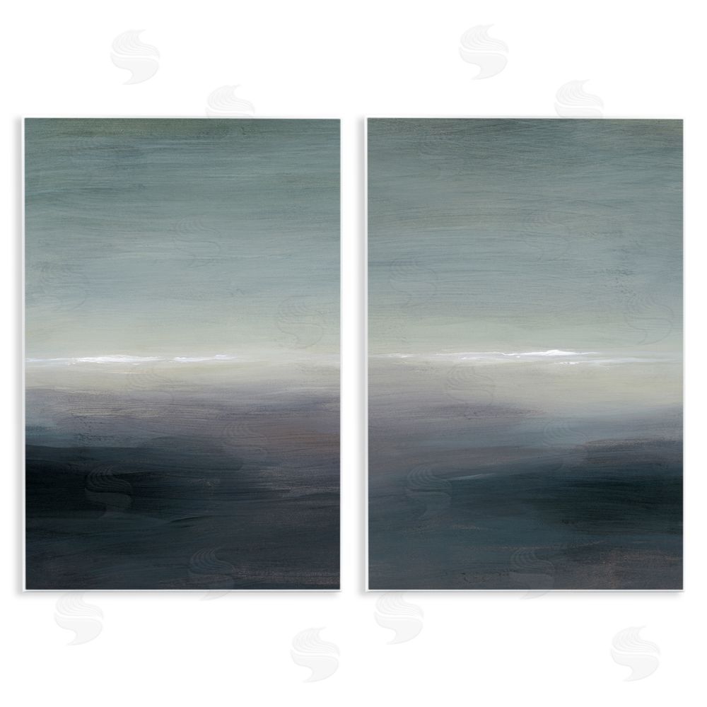 Grace Popp Dark Horizon Landscape Scene Wooden Wall Plaque Art Print
