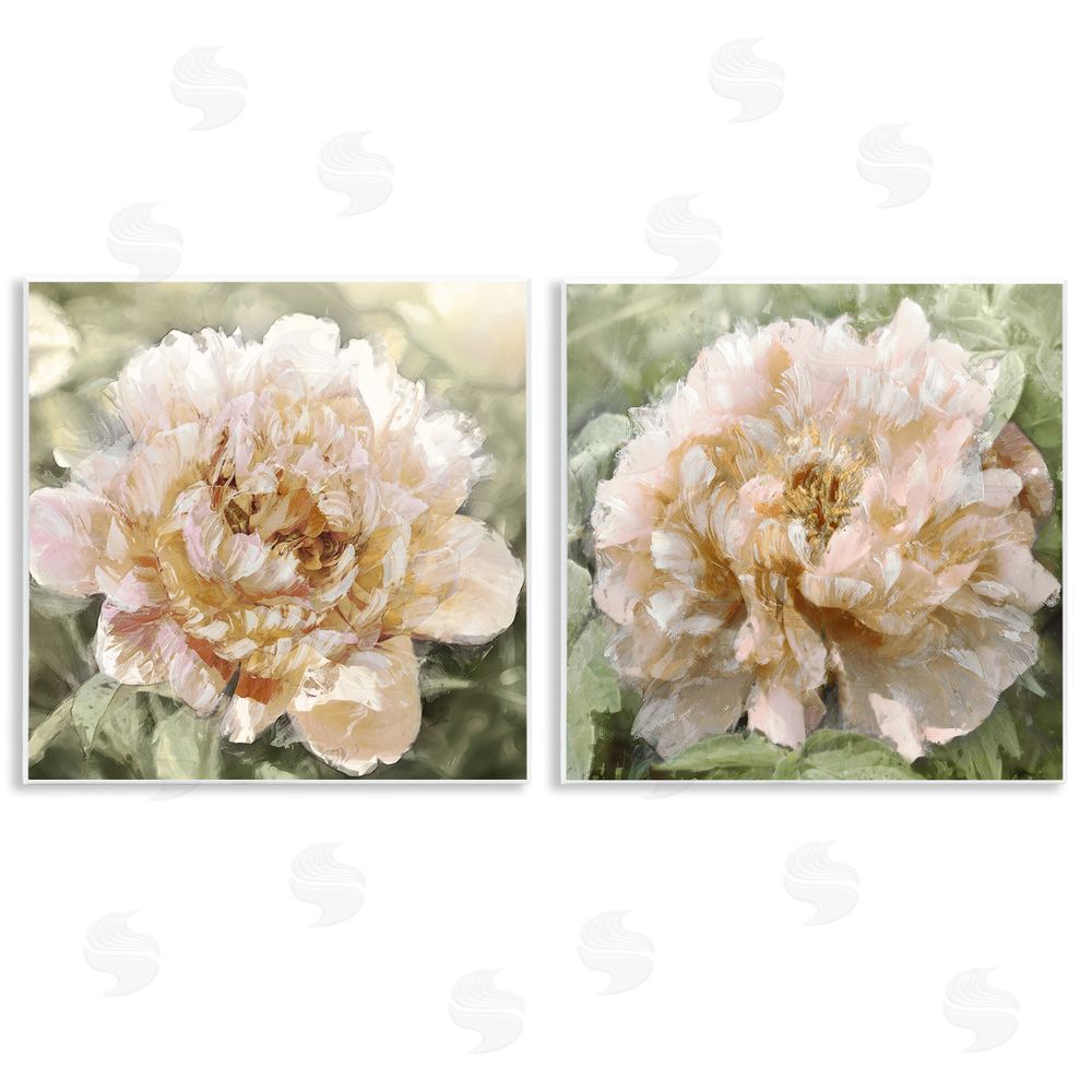Shawna Sullivan Carnation Plant Blooming Garden Wooden Wall Plaque Art Print