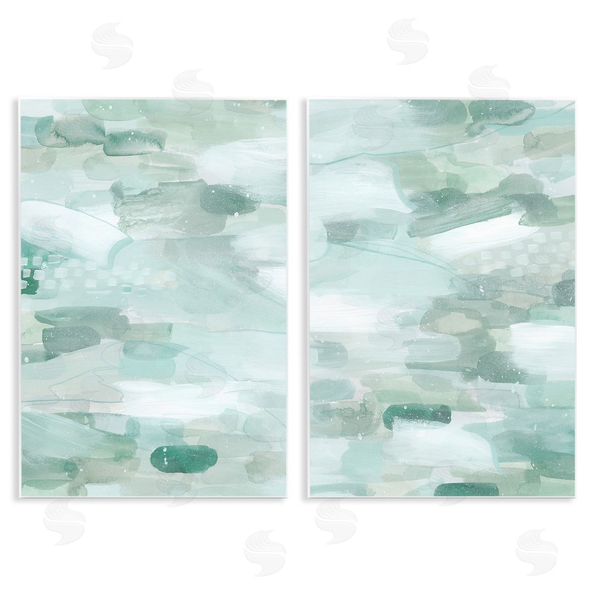 Grace Popp Beachy Abstract Pattern Wooden Wall Plaque Art Print