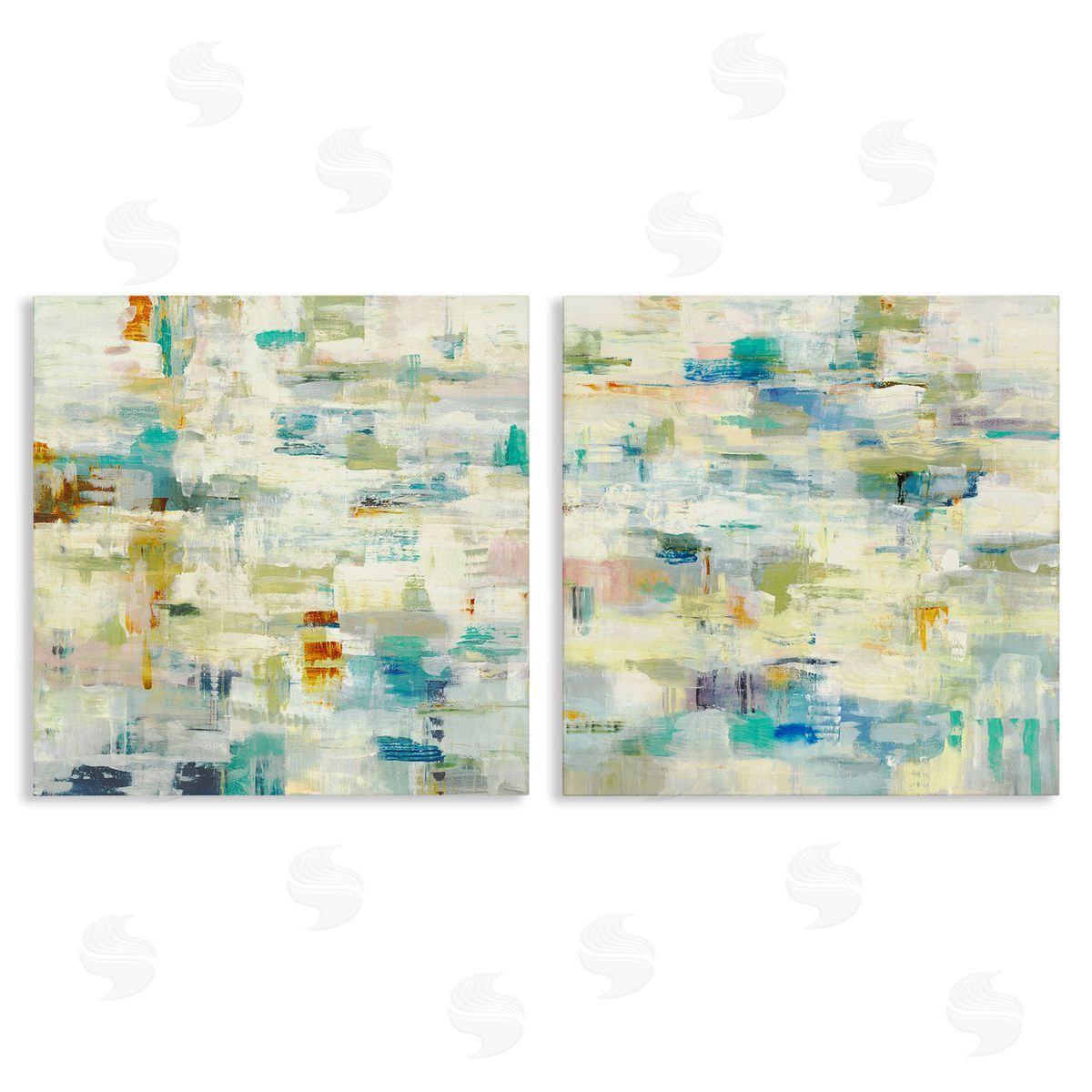 Lisa Ridgers Complex Patterned Abstraction Canvas Wall Art Print