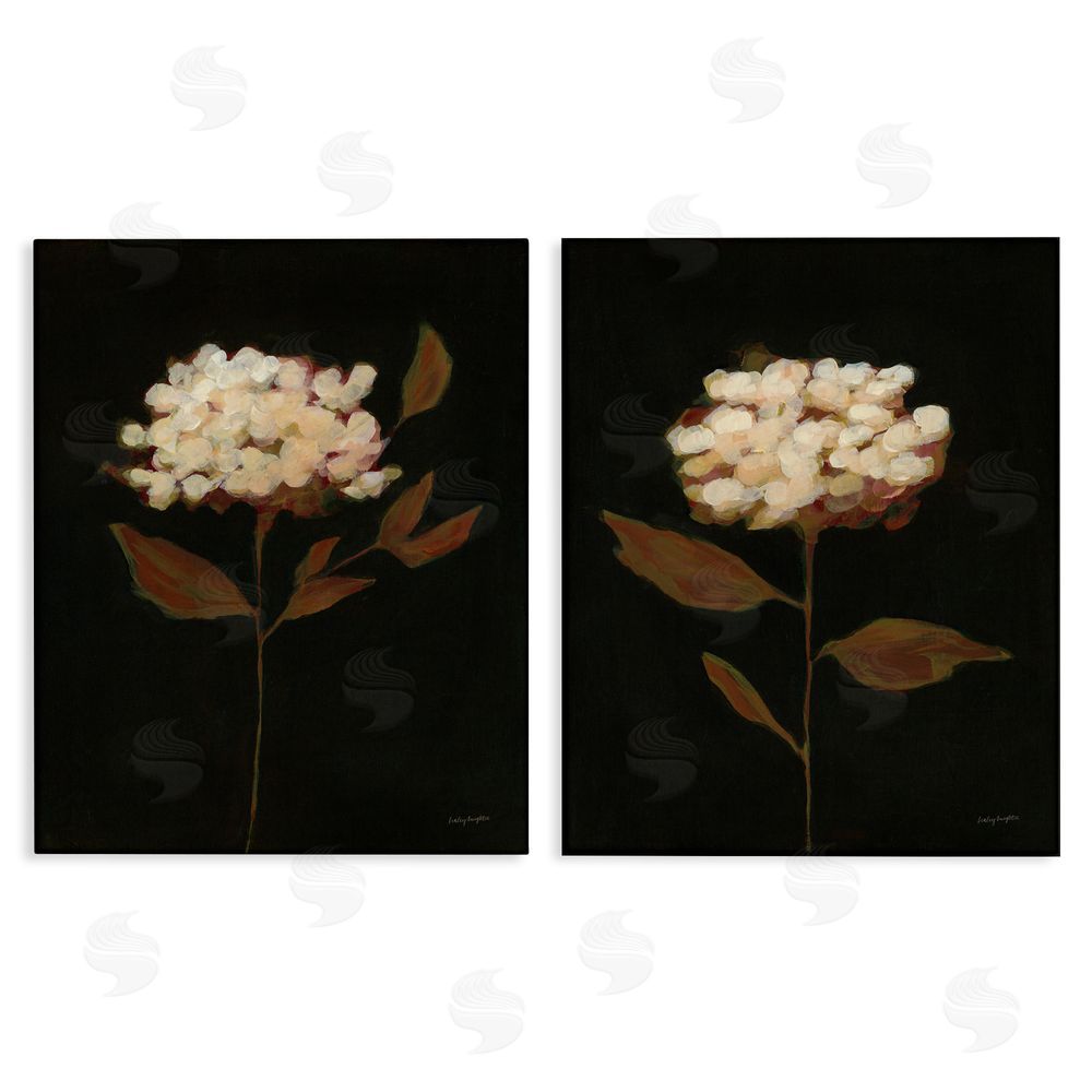 Haley Knighten Solitary Bloom Before Fall Canvas Wall Art Print