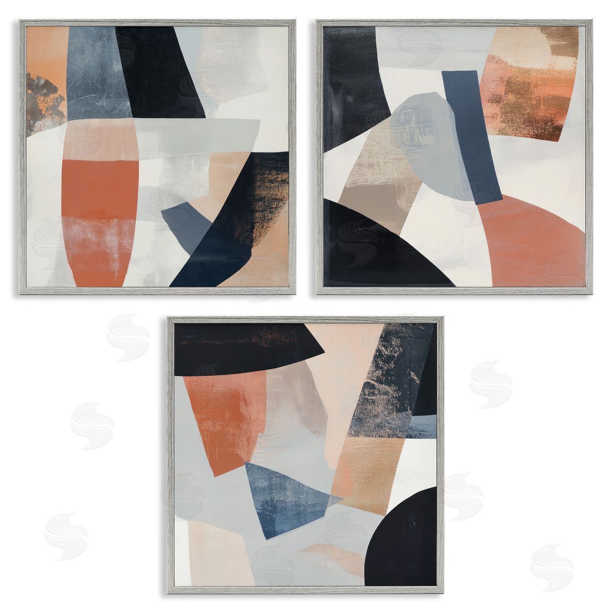 Mona Grace Fragmented Visions Abstracts Canvas Wall Art Print