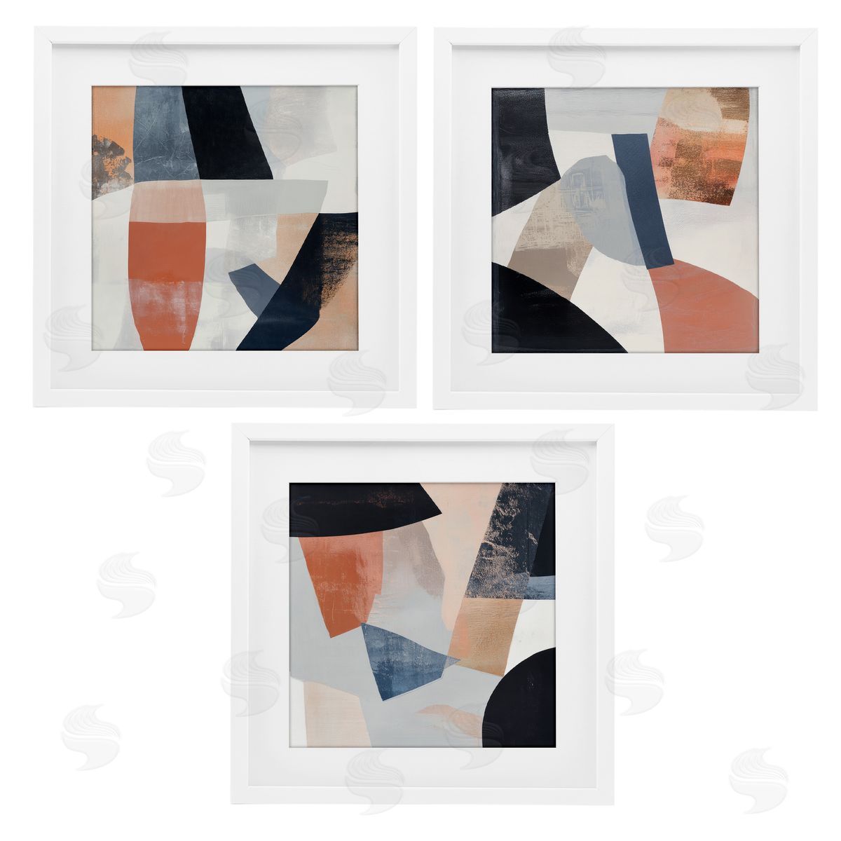 Mona Grace Fragmented Visions Abstracts Canvas Wall Art Print