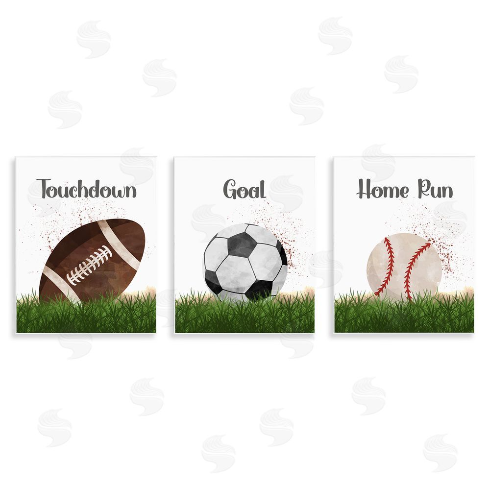 Christine Simpson Art Have A Ball Team Sports Wall Plaque Art Print