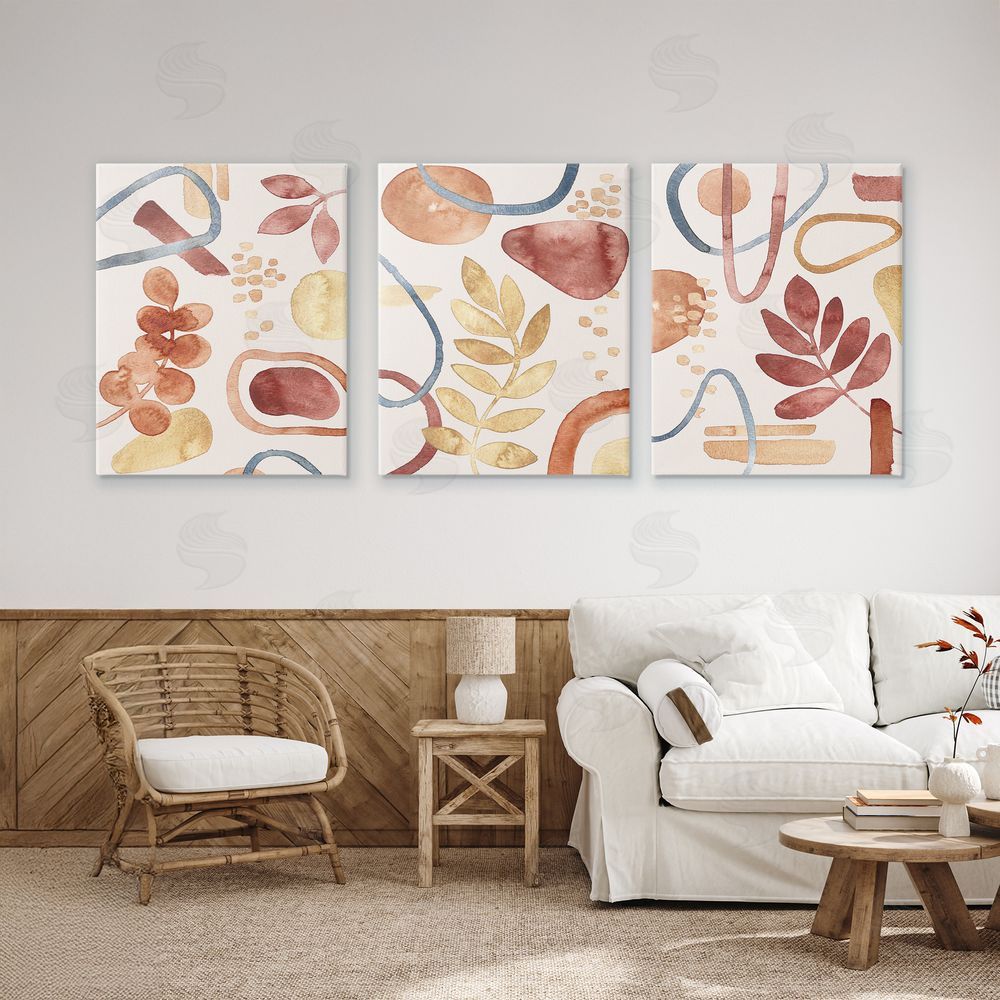 Camila Juncos Natural Abstract & Leaves Organics Canvas Art on Wall