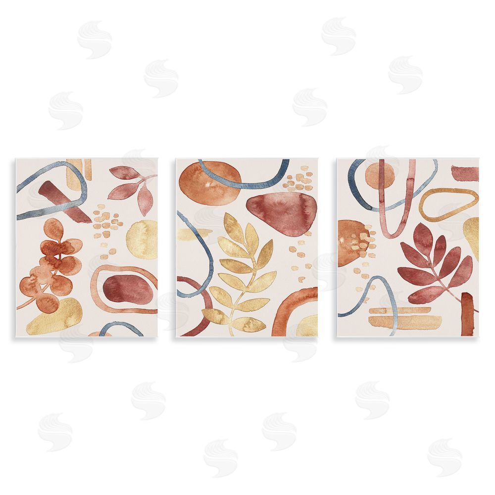 Camila Juncos Natural Abstract & Leaves Organics Wall Plaque Art Print