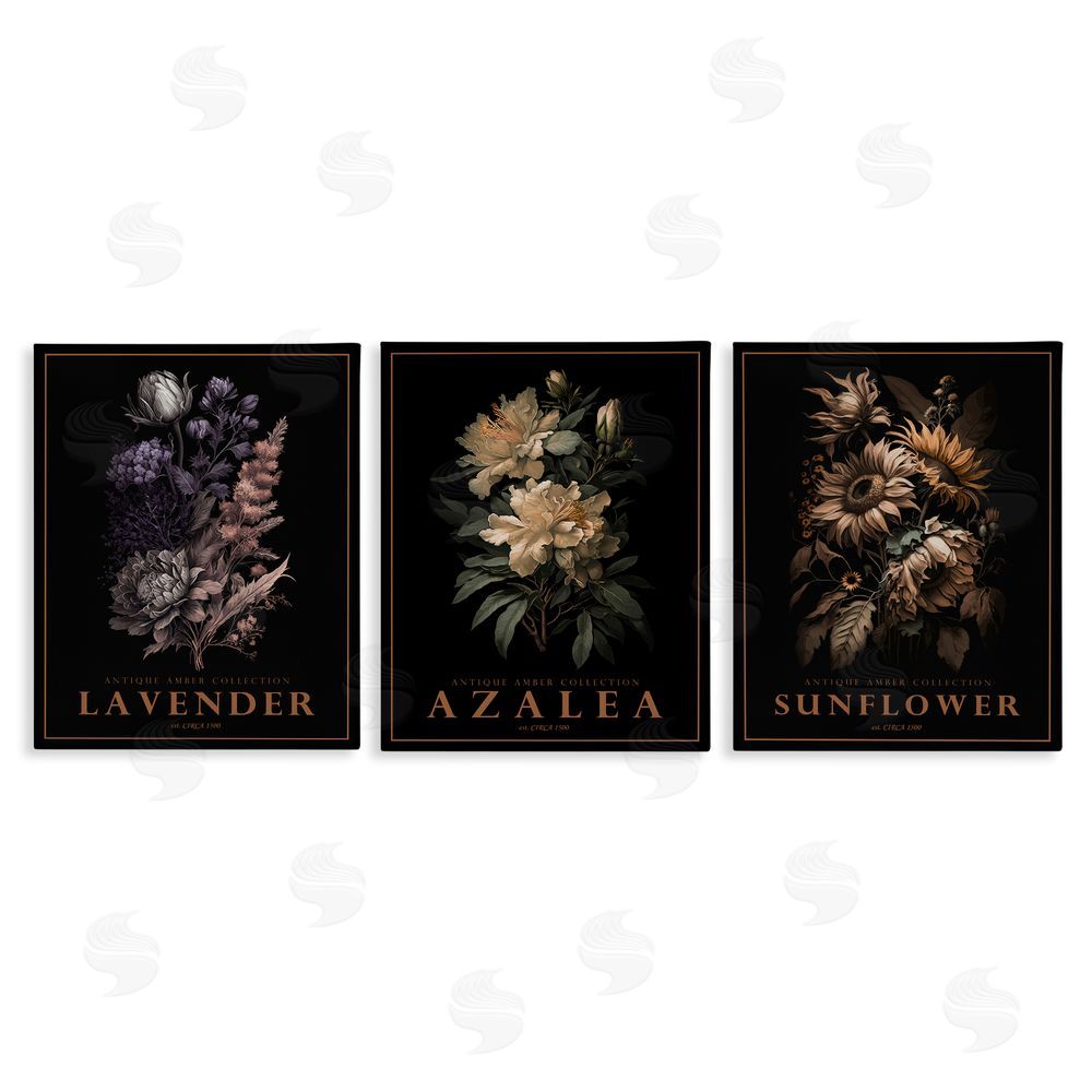 Image Conscious Antique Botanical Herb Bushels Canvas Wall Art Print