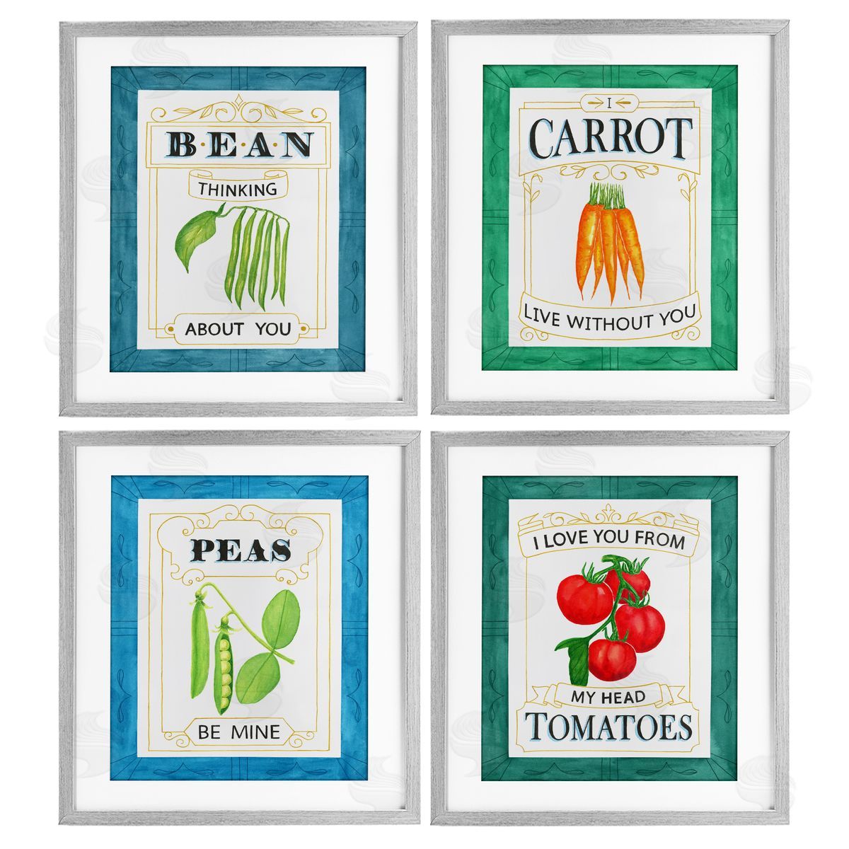 Lara Beeston Bean Thinking About You Canvas Wall Art Print