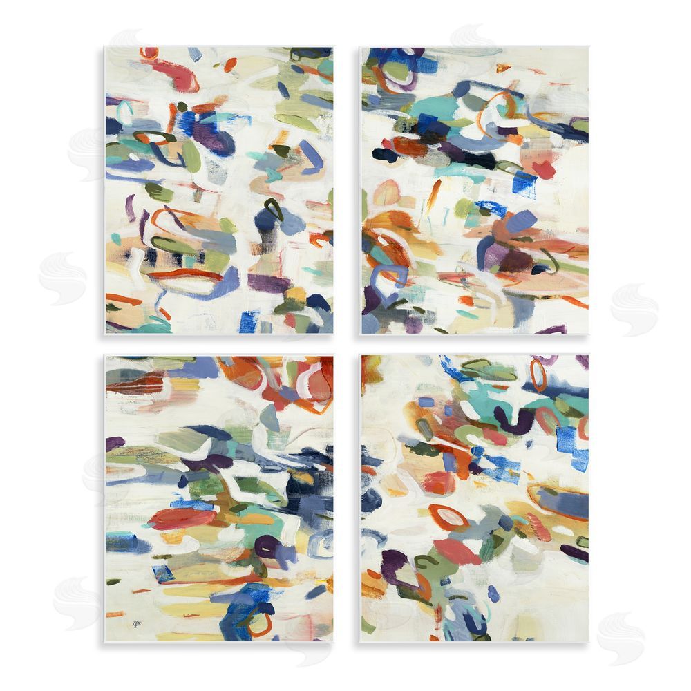 Lisa Ridgers Primary Hues Composition Wall Plaque Art Print