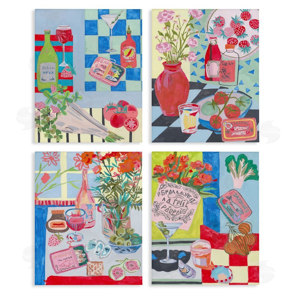 Melissa Wang Kitchen Secrets Still Lifes Stretched Canvas Wall Art