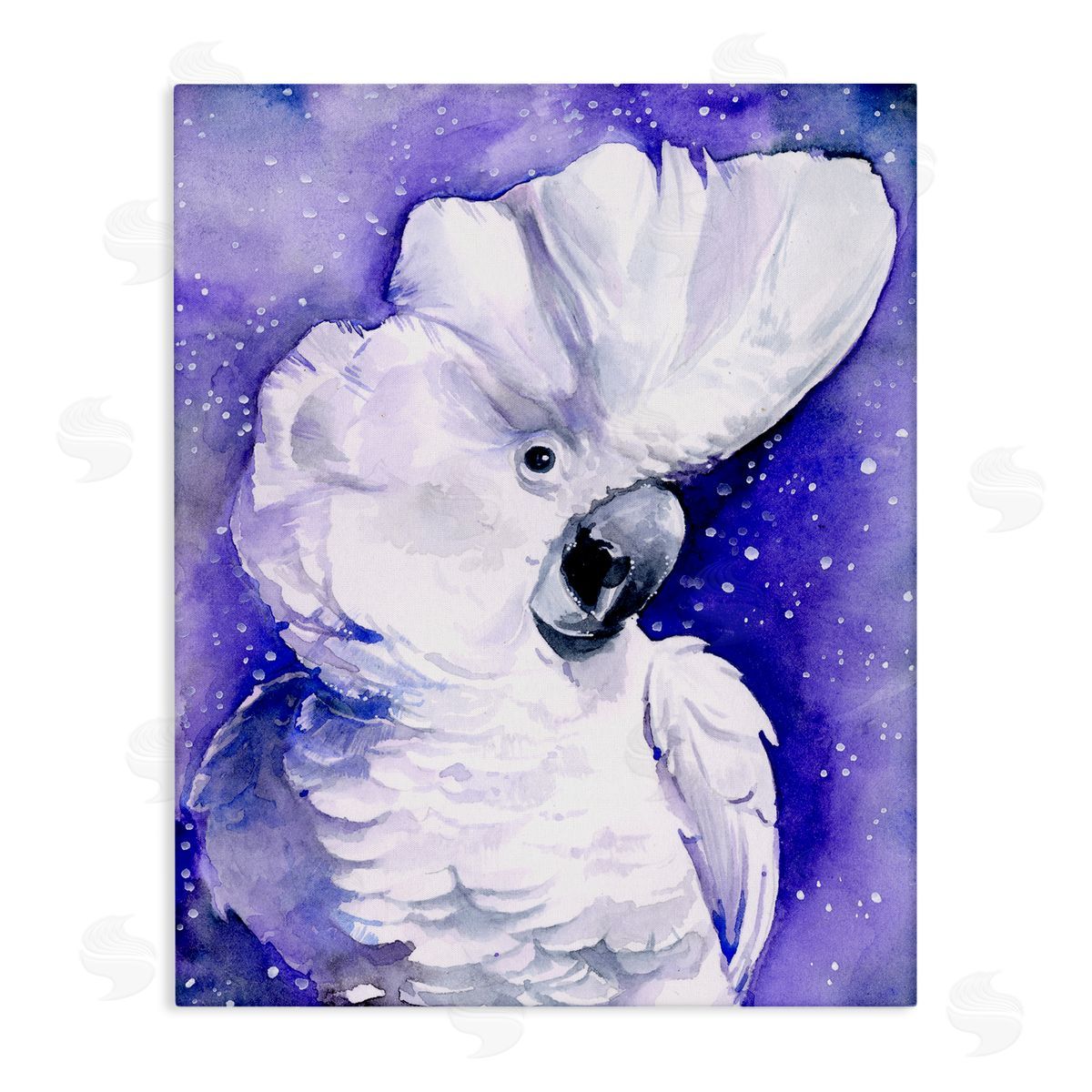 Space Bird Painting Canvas Wall Art, Home Decor by Jennifer Paxton Parker