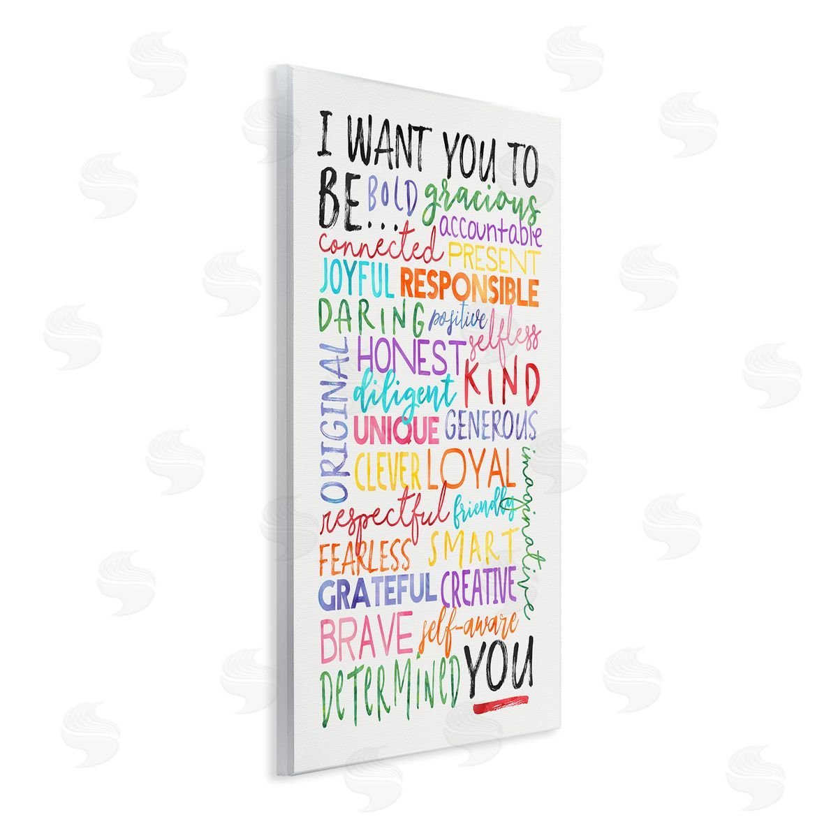 Be You Inspirational Phrases Wood Plaque Wall Art, Home Decor by Erica Billups