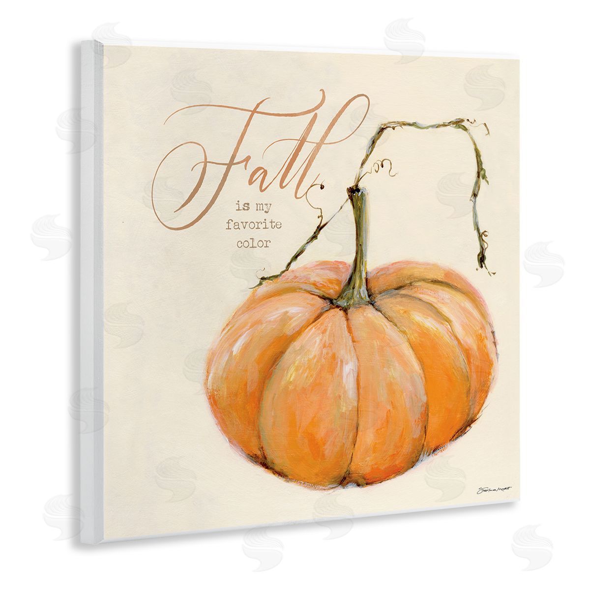 Fall My Favorite Color Seasonal Wood Plaque Wall Art, Home Decor by Stephanie Workman Marrott