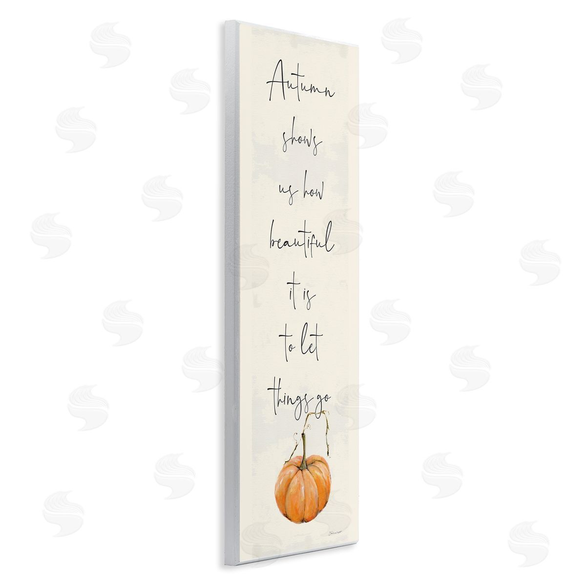 Autumn Beauty Inspirational Phrase Wood Plaque Wall Art, Home Decor by Stephanie Workman Marrott