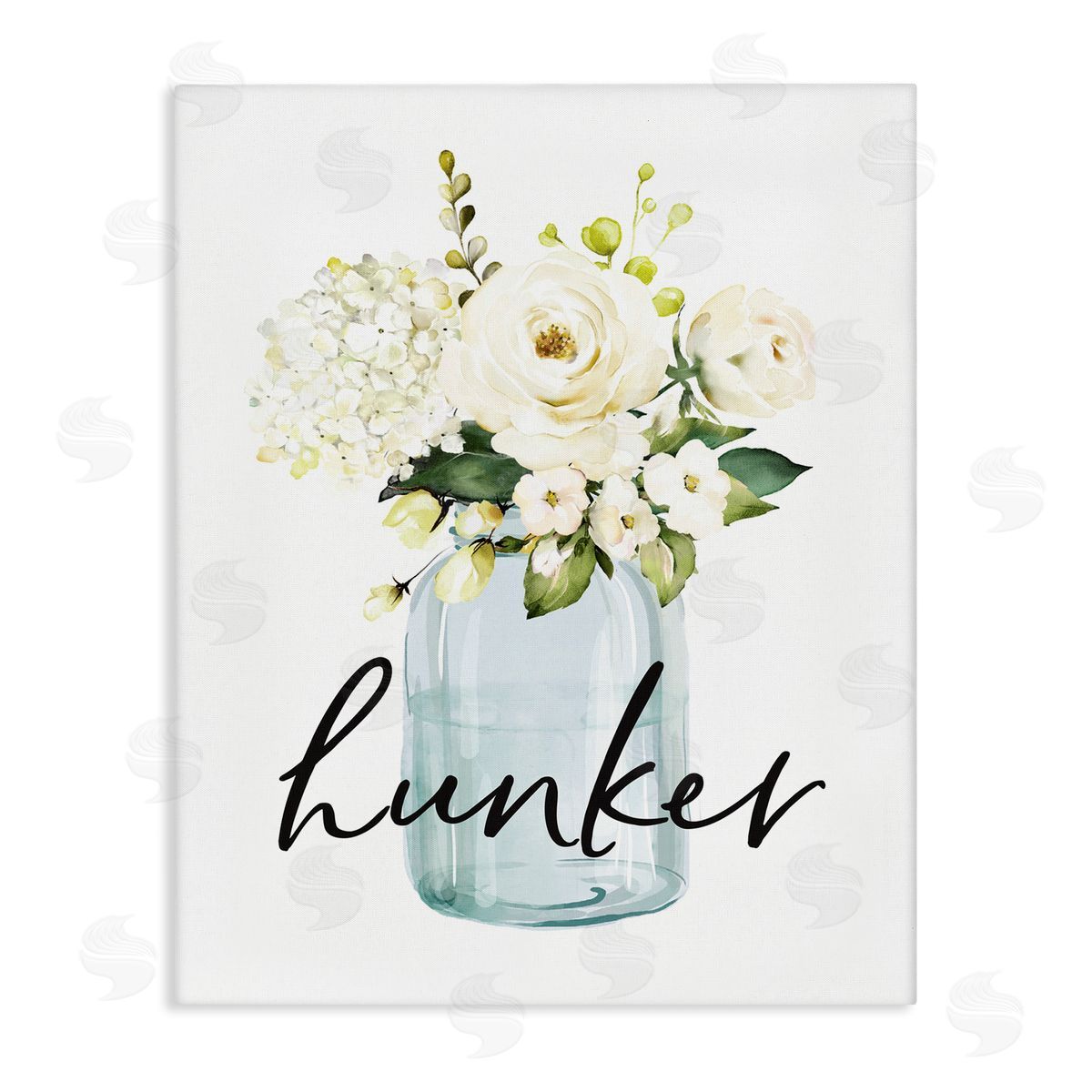 Hunker Spring Floral Bouquet Canvas Wall Art, Home Decor by Lettered and Lined
