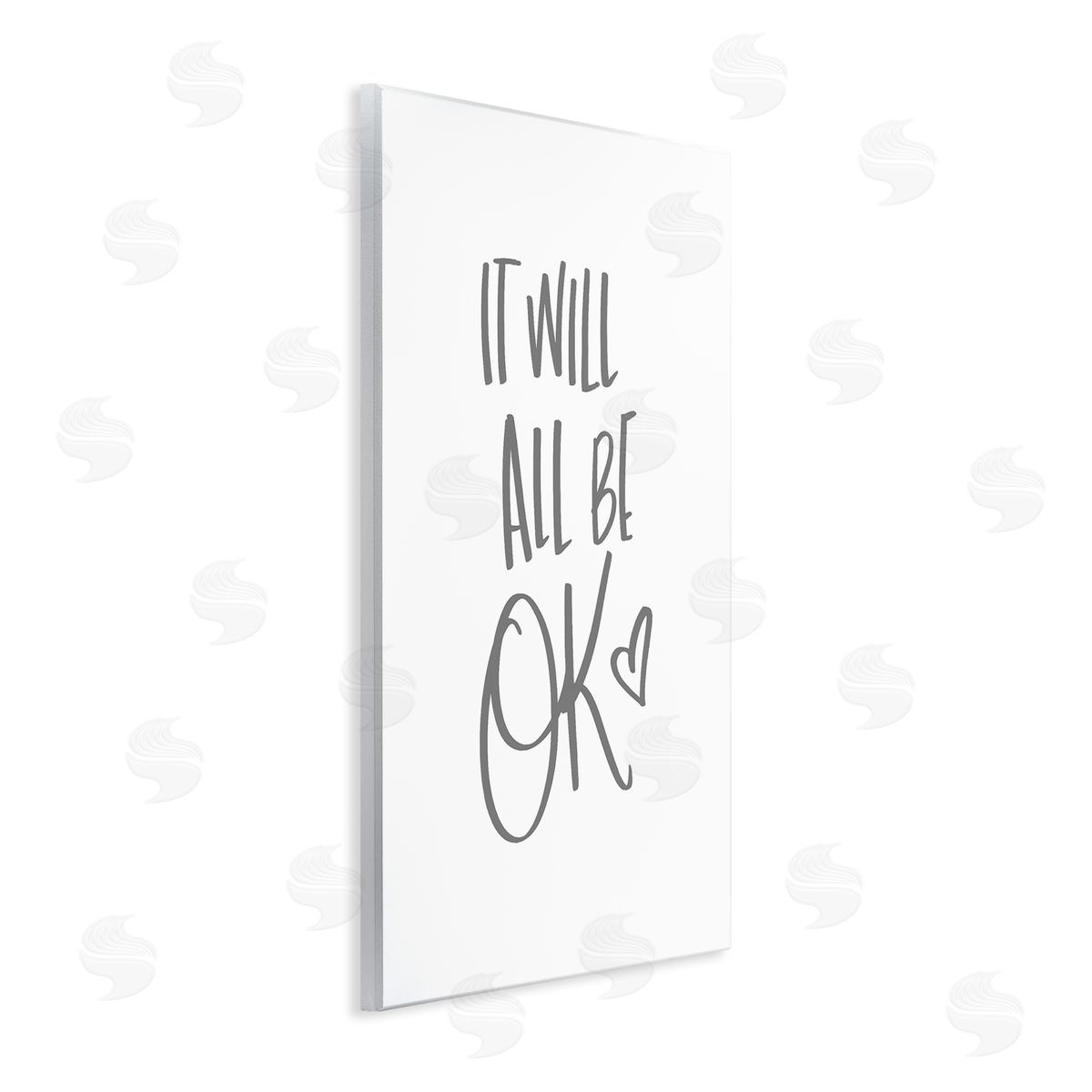 It Will All Be Okay Quote Wood Plaque Wall Art, Home Decor by Sd Graphics Studio