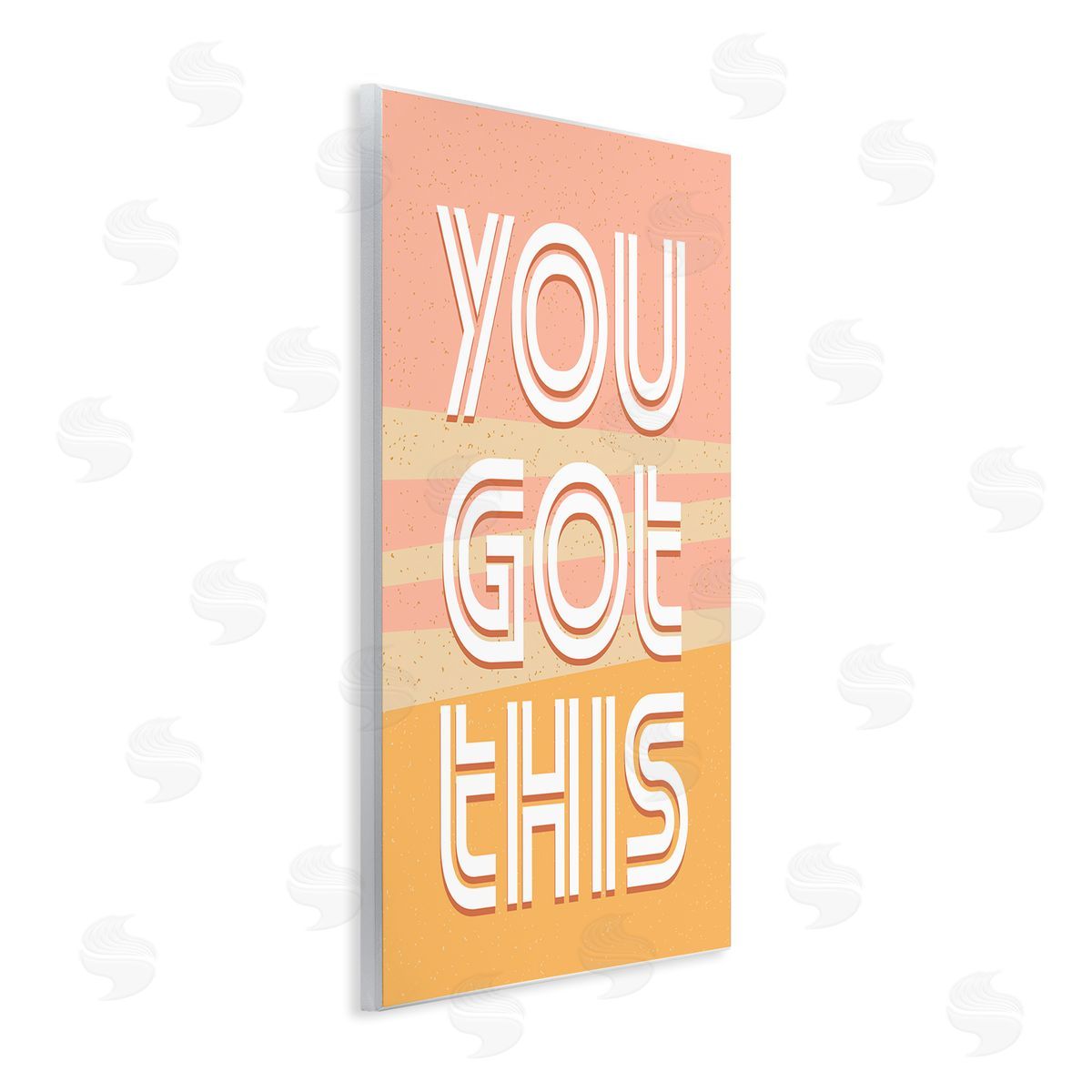 You Got This Quote Pink Wood Plaque Wall Art, Home Decor by Kim Allen