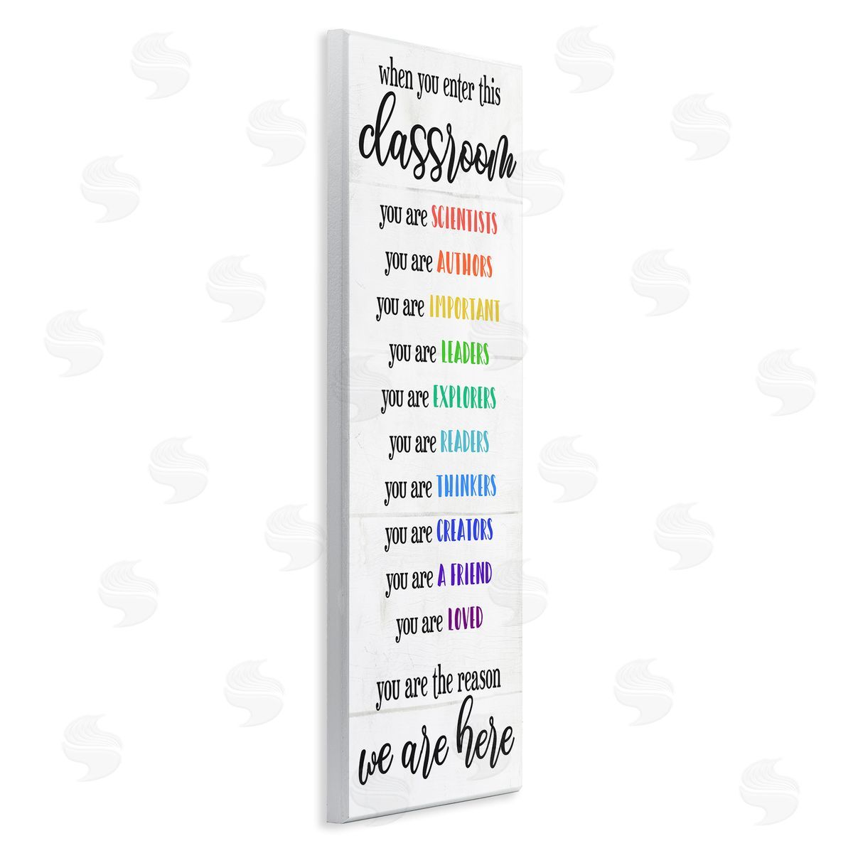 Inspirational Types of Students Wood Plaque Wall Art, Home Decor by Stupell Studio