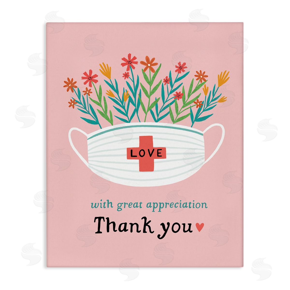 With Great Appreciation Phrase Canvas Wall Art, Home Decor by Nina Seven