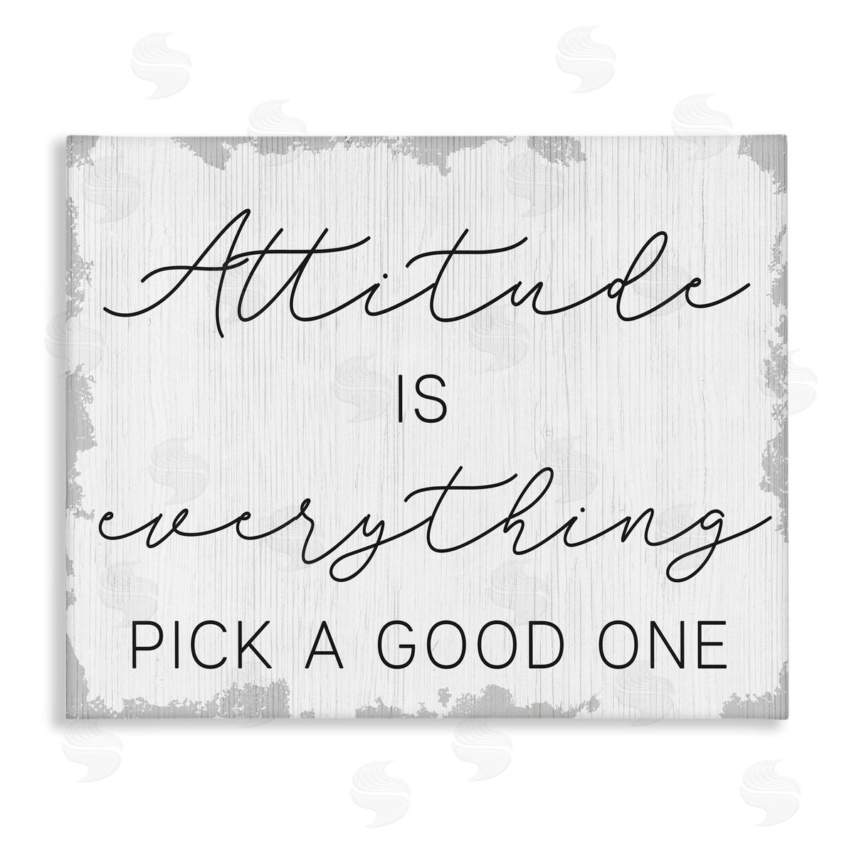 Pick A Good Attitude Canvas Wall Art, Home Decor by Stupell Studio