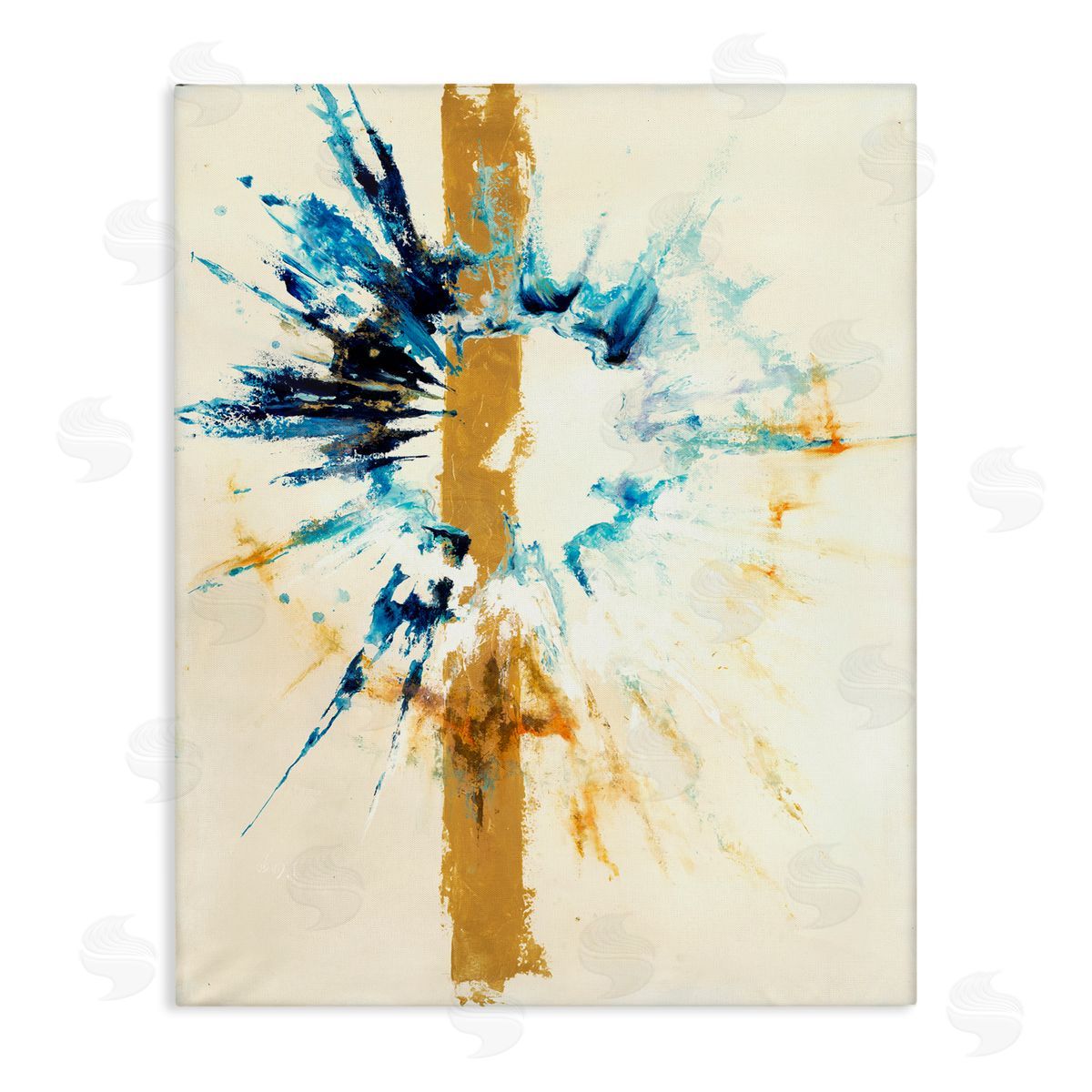 Celestial Abstract Painting Canvas Wall Art, Home Decor by Dina D'Argo