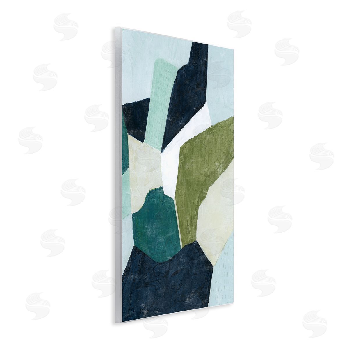 Dirty Martini Abstract Design Wood Plaque Wall Art, Home Decor by Grace Popp