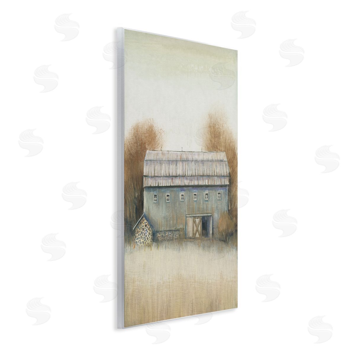 Tim O'Toole Autumn Barn Vintage Farm Landscape Wall Plaque Art