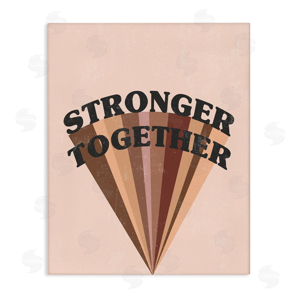 Stupell Wall Art | Stronger Together Skin Tone Rainbow – Stupell Home Decor