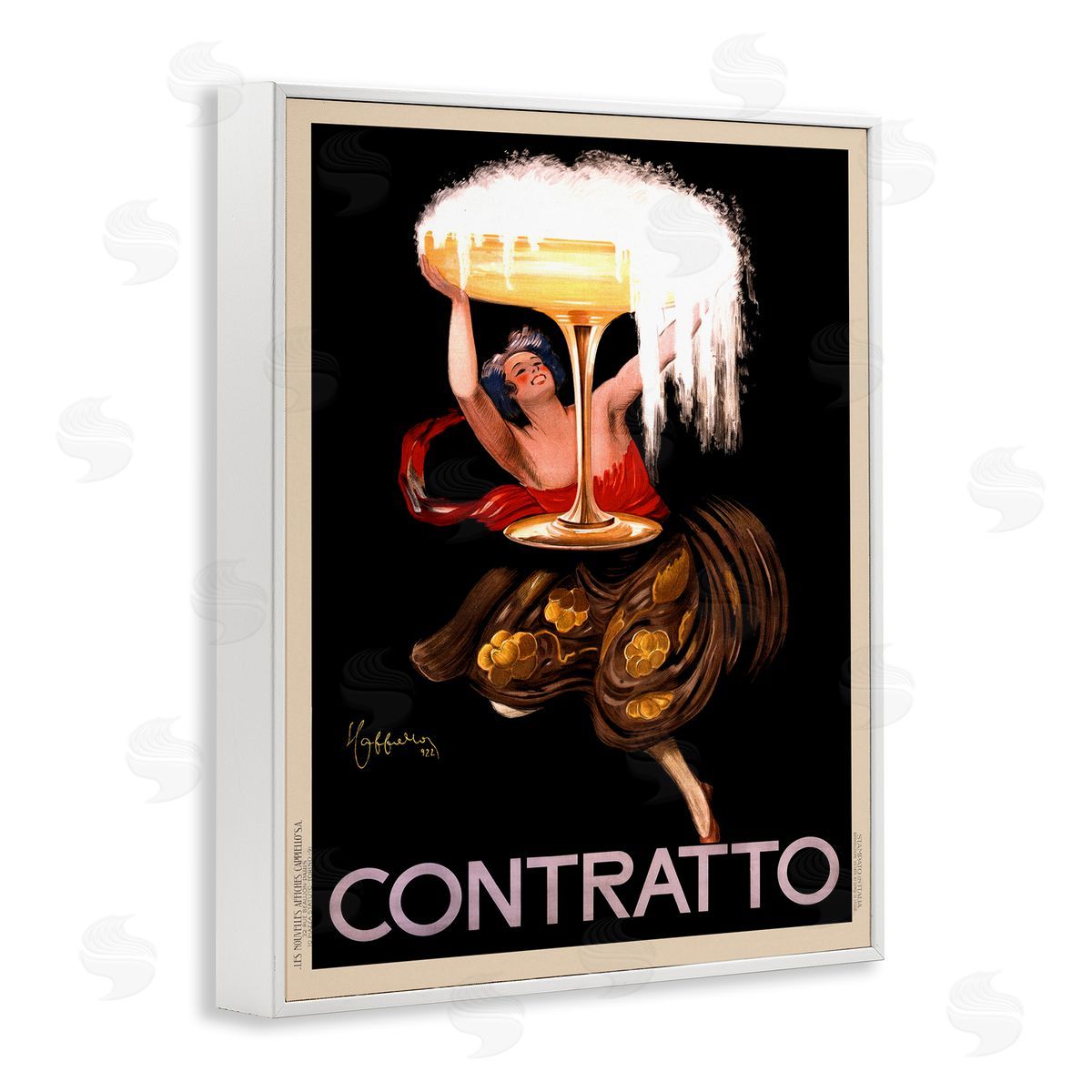 Anonymous Vintage Vermouth Cocktail Advertisement White Framed Giclee Wall Art