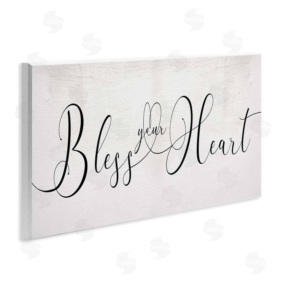 Stupell Studio Bless Your Heart Phrase Charming Southern Quote Wall Plaque Art