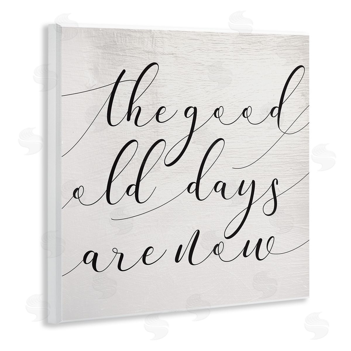 Stupell Studio Good Old Days Are Now Phrase Home Memories Design Wall Plaque Art