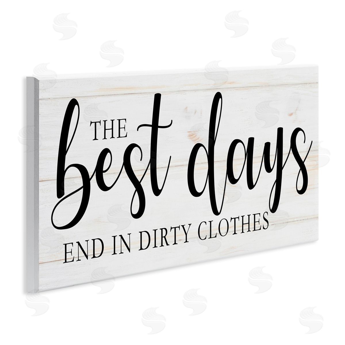 Victoria Brown Best Days end in Dirtiest Clothes Laundry Sign Wall Plaque Art