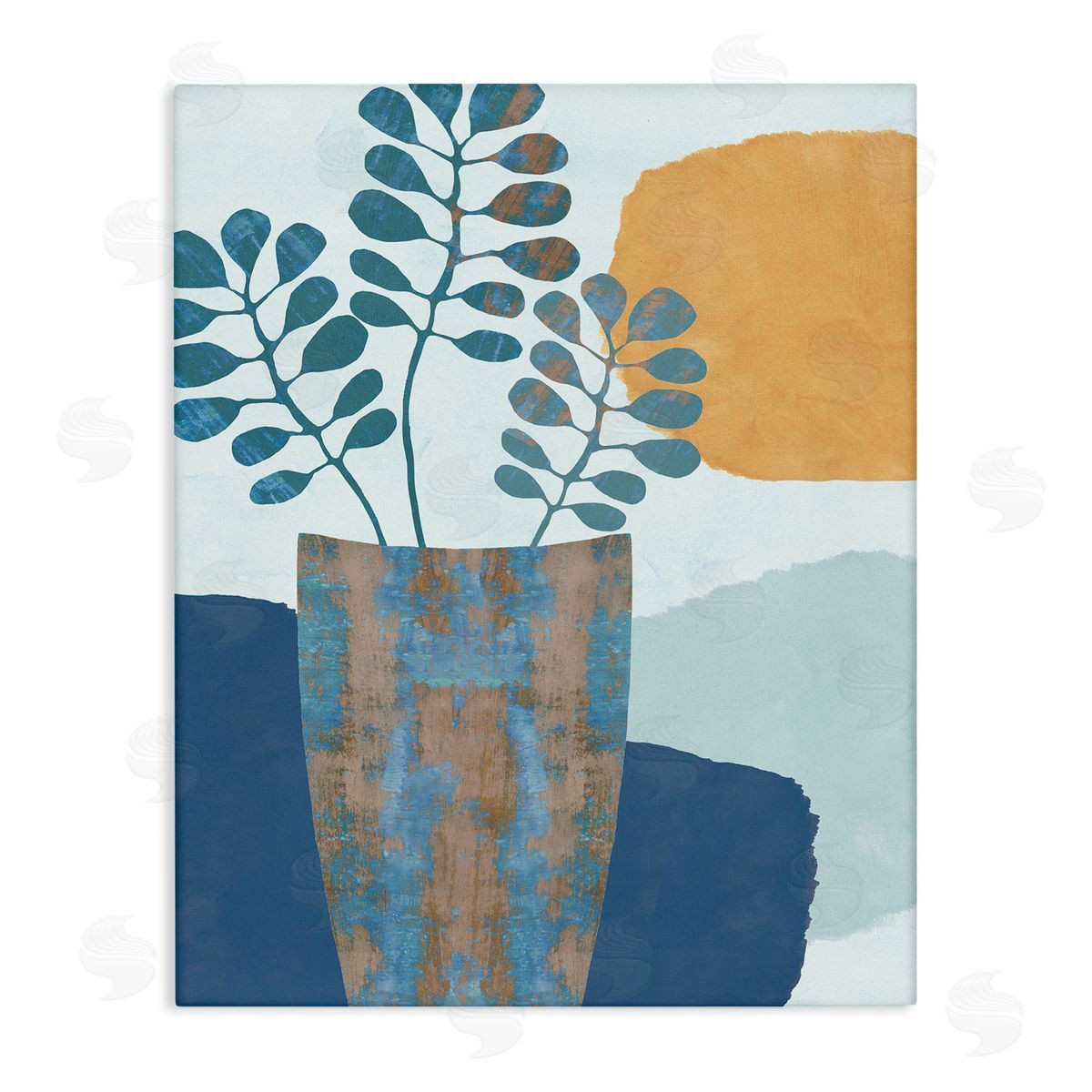 Flora Kouta Western Eucalyptus Plant Vase Orange Sun