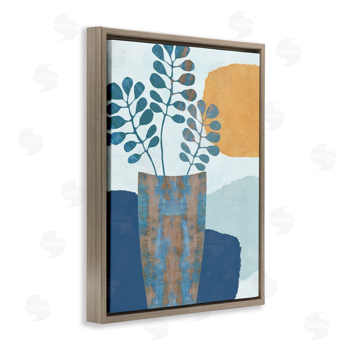 Flora Kouta Western Eucalyptus Plant Vase Orange Sun