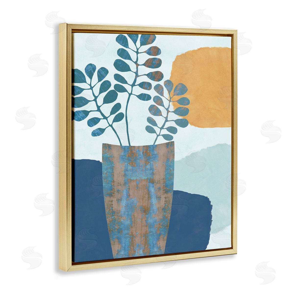 Flora Kouta Western Eucalyptus Plant Vase Orange Sun