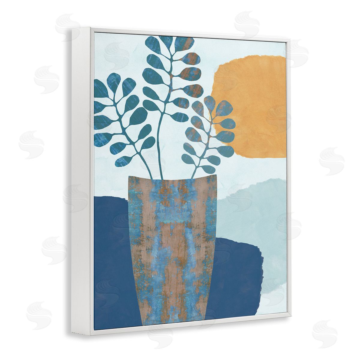 Flora Kouta Western Eucalyptus Plant Vase Orange Sun