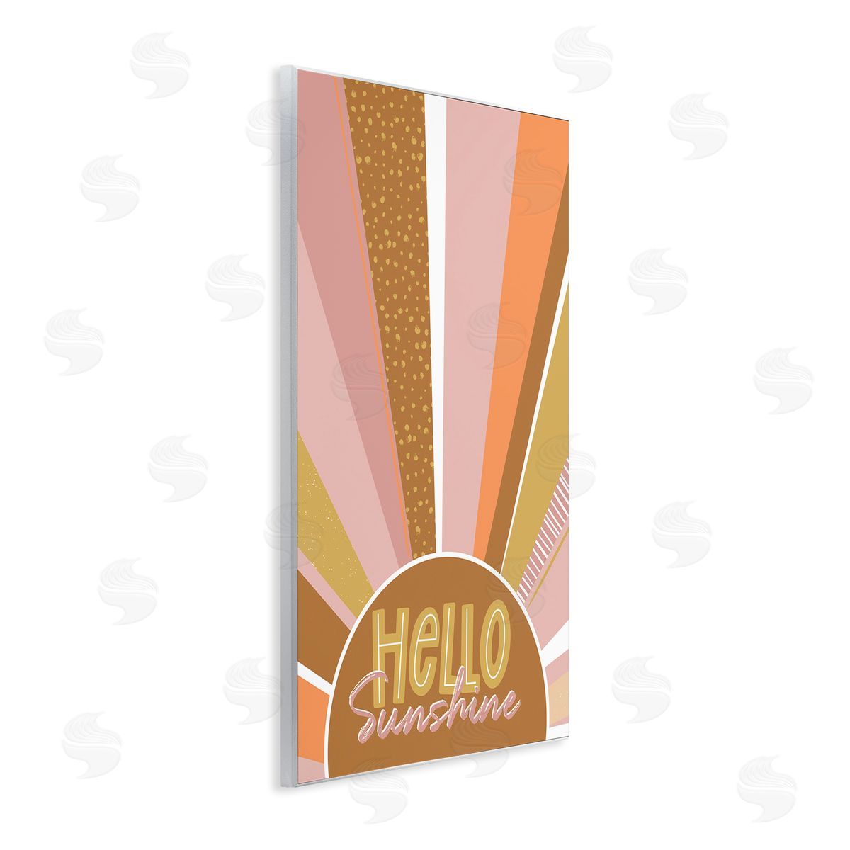 Angela Nickeas Hello Sunshine Phrase Patterned Summer Sunrays