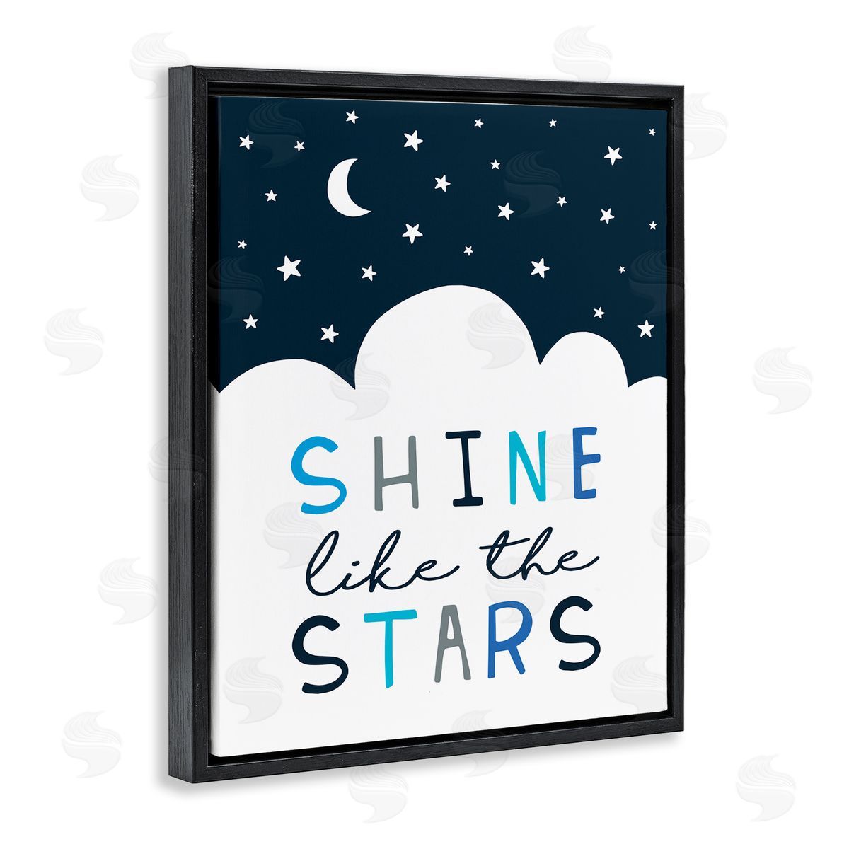 Elizabeth Tyndall Shine Like the Stars Phrase Night Sky Clouds