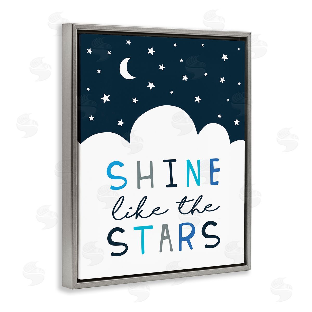 Elizabeth Tyndall Shine Like the Stars Phrase Night Sky Clouds