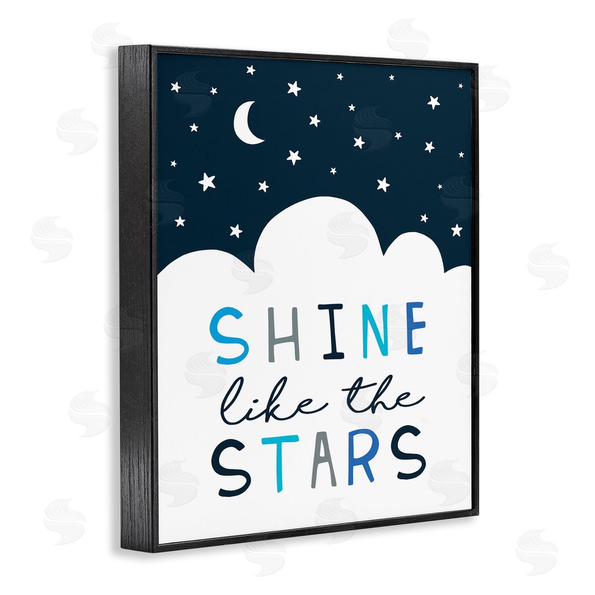 Elizabeth Tyndall Shine Like the Stars Phrase Night Sky Clouds