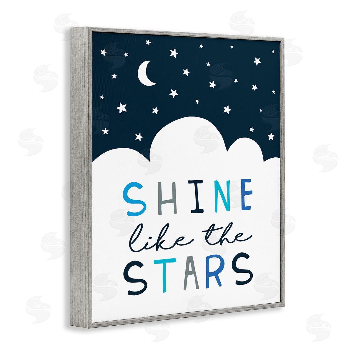 Elizabeth Tyndall Shine Like the Stars Phrase Night Sky Clouds