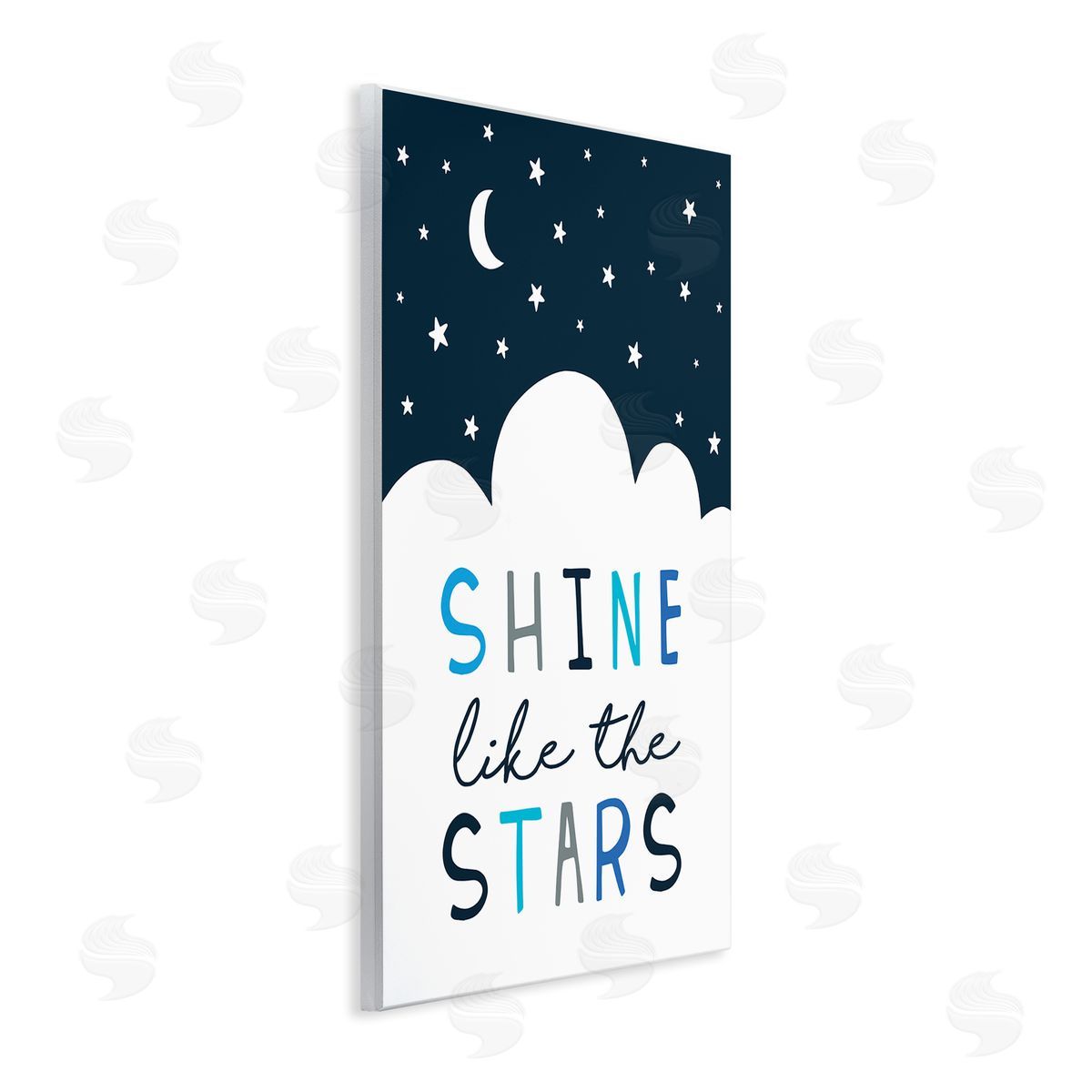 Elizabeth Tyndall Shine Like the Stars Phrase Night Sky Clouds