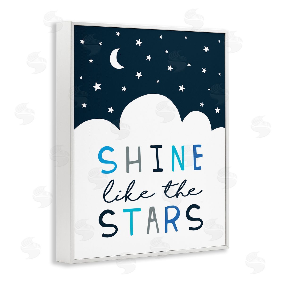 Elizabeth Tyndall Shine Like the Stars Phrase Night Sky Clouds