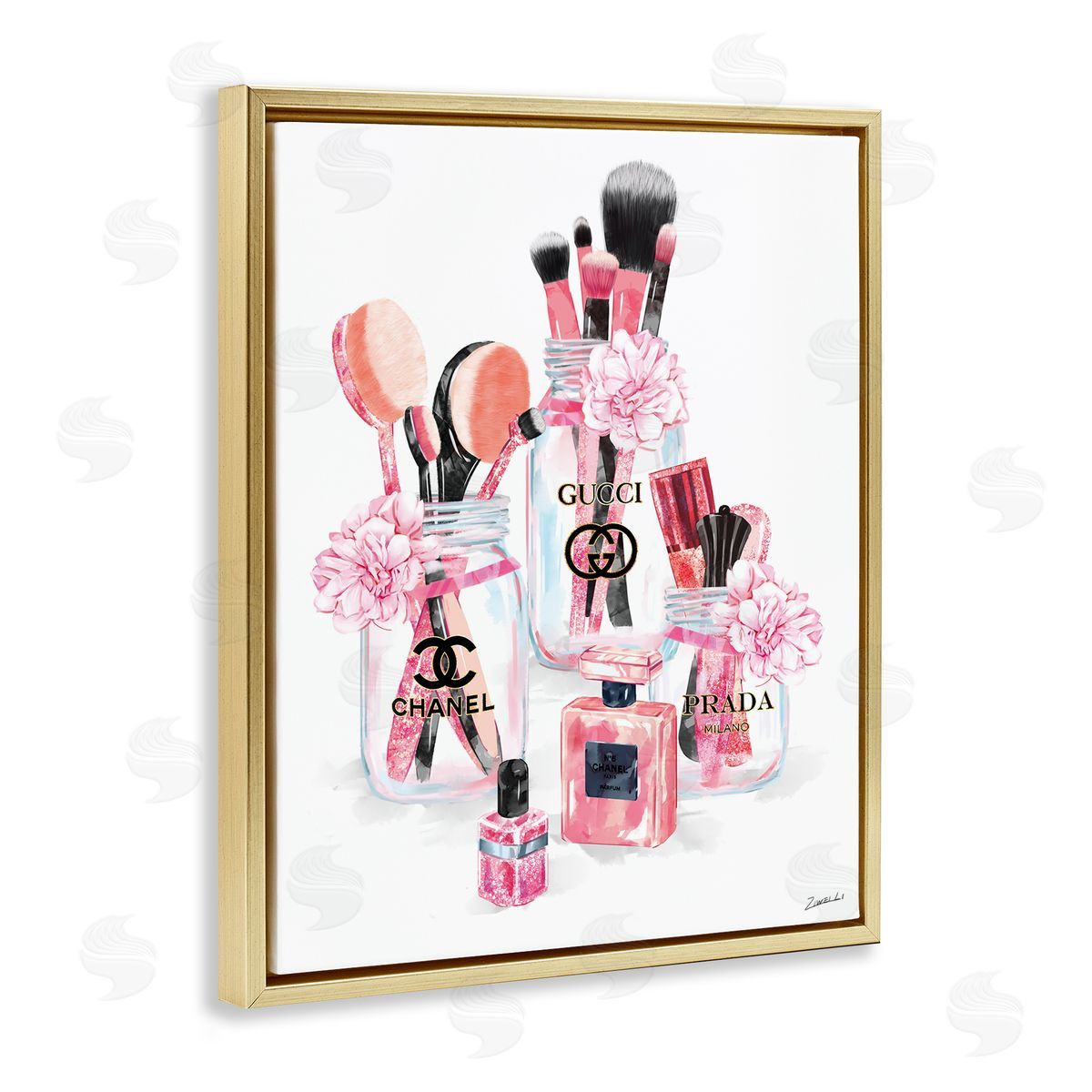 Ziwei Li Glam Fashion Cosmetic Accessories in Jars