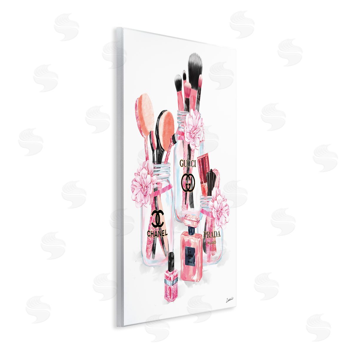 Ziwei Li Glam Fashion Cosmetic Accessories in Jars