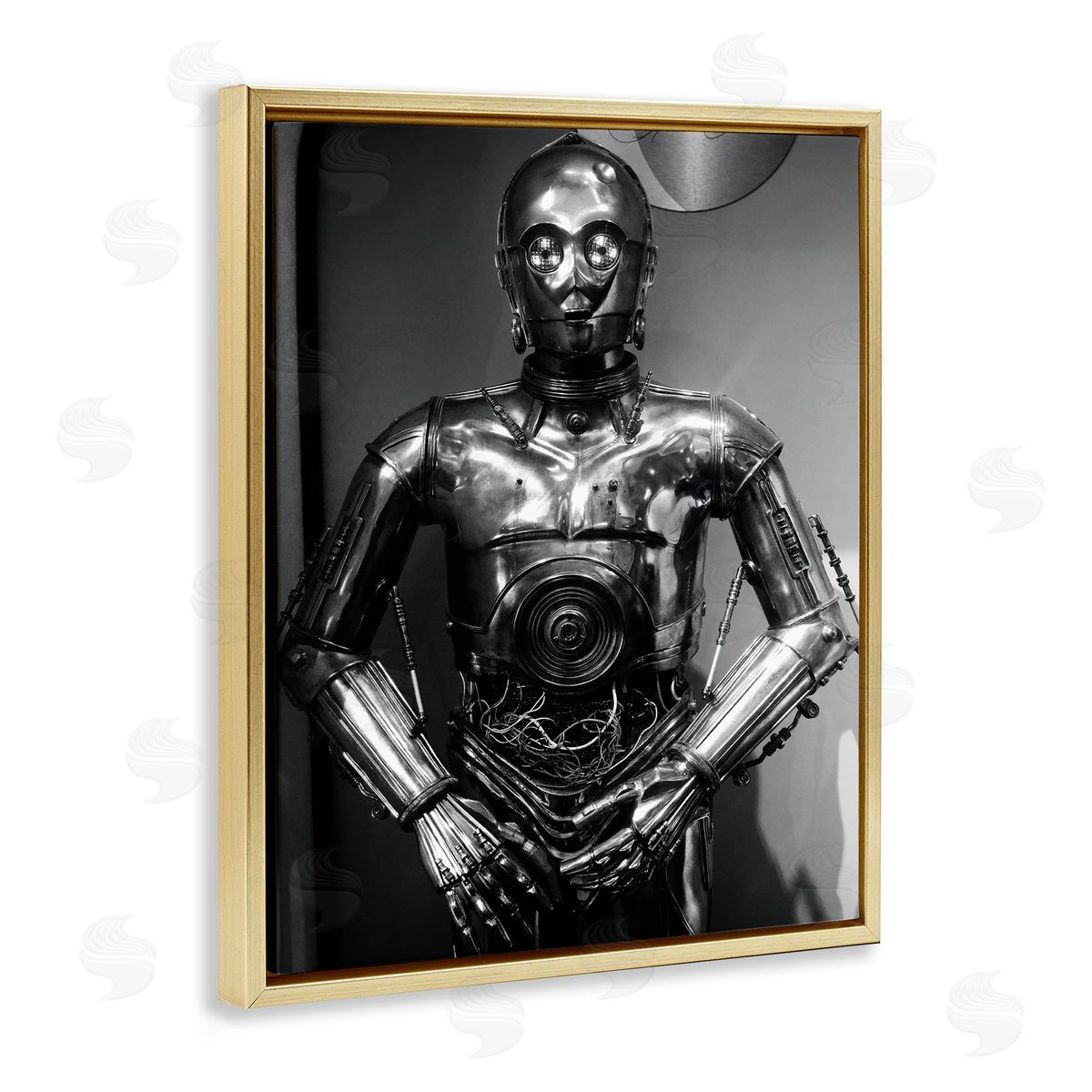 Nice Nshuti Iconic Robot Science Fiction Character Black White