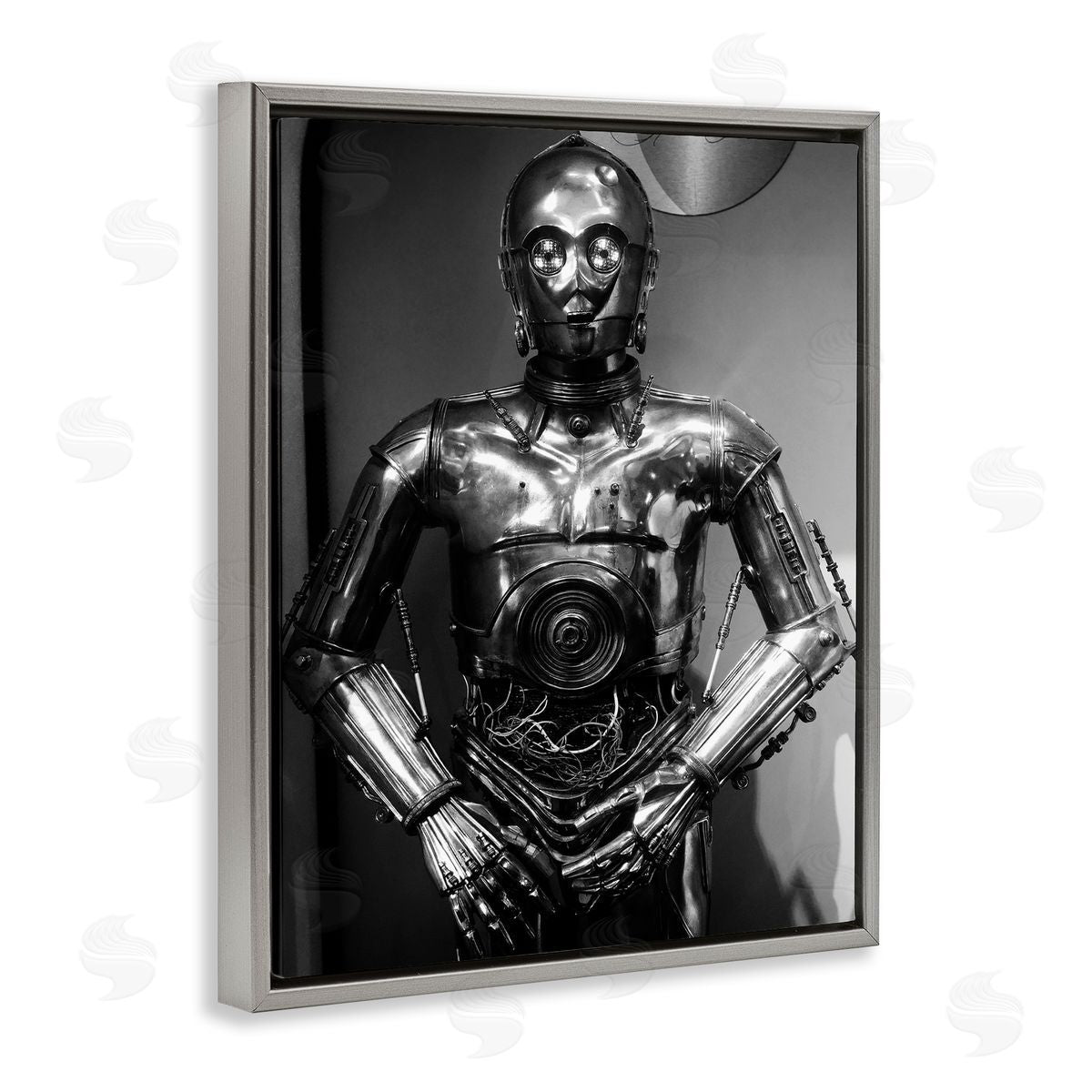 Nice Nshuti Iconic Robot Science Fiction Character Black White